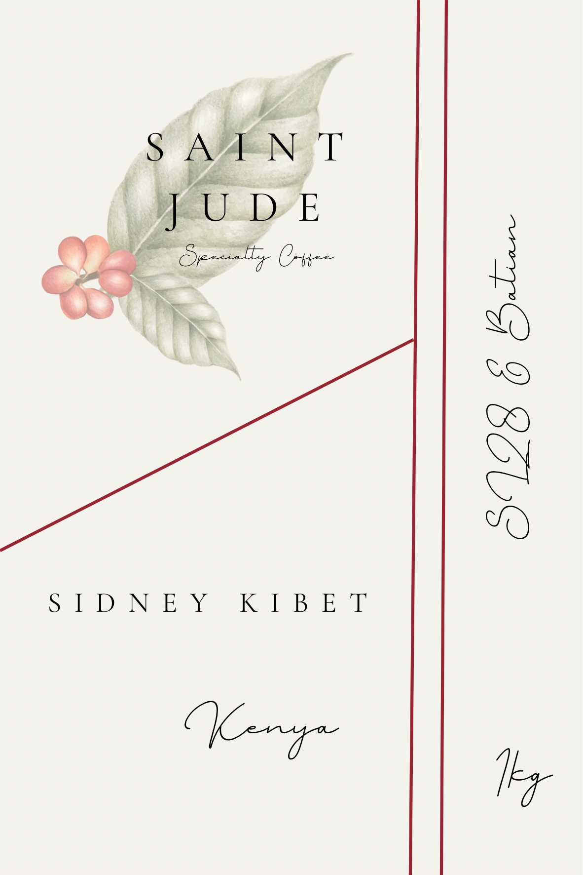 Sidney Kibet | SL28 & Batian | Kenya | £16kg