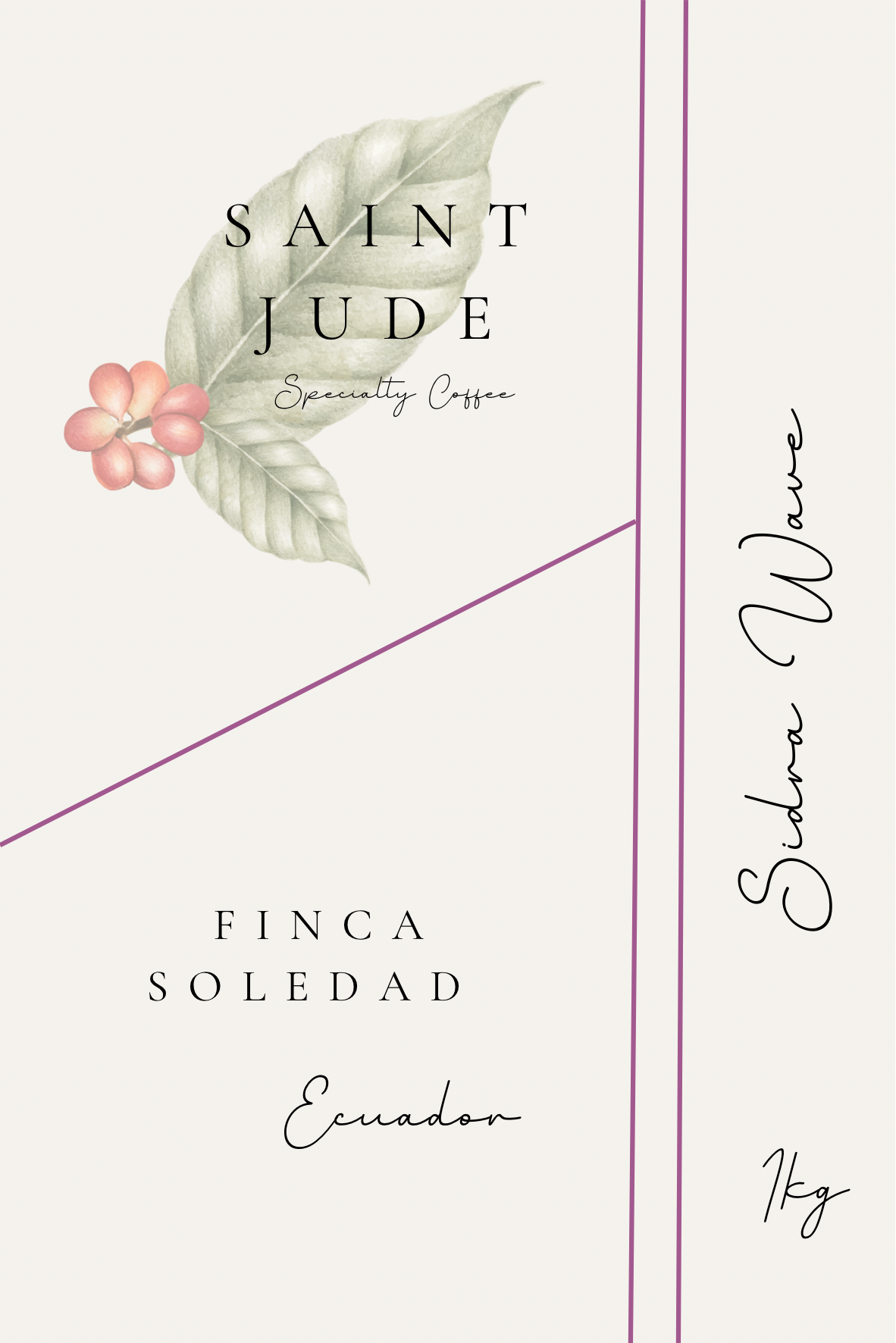 Finca Soledad | Sidra Wave Washed | Ecuador | £75KG